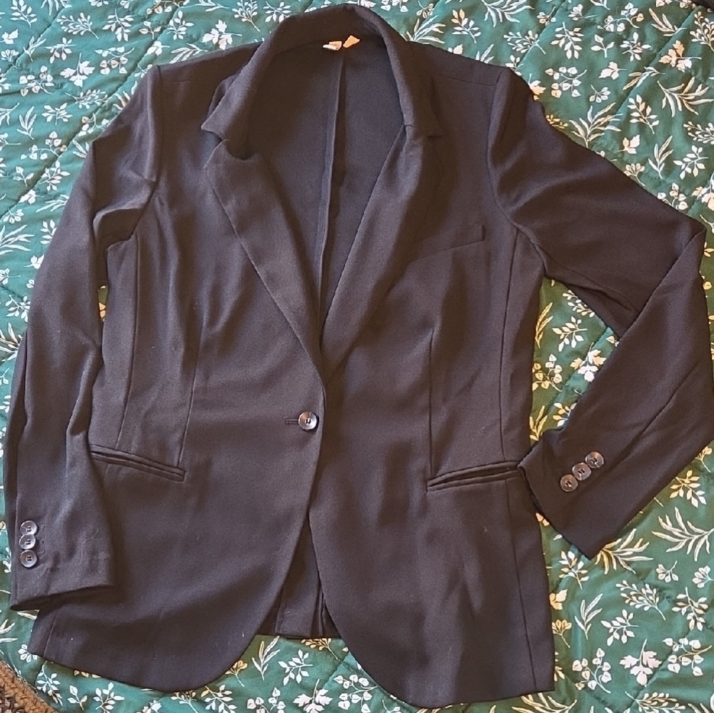 Treasure & Bond Classic Black Suit Jacket